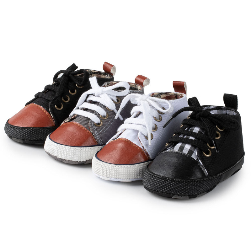 0-1 godina unisex platnene tenisice za bebe za prve korake, casual s mekanom potplatom, prozračne