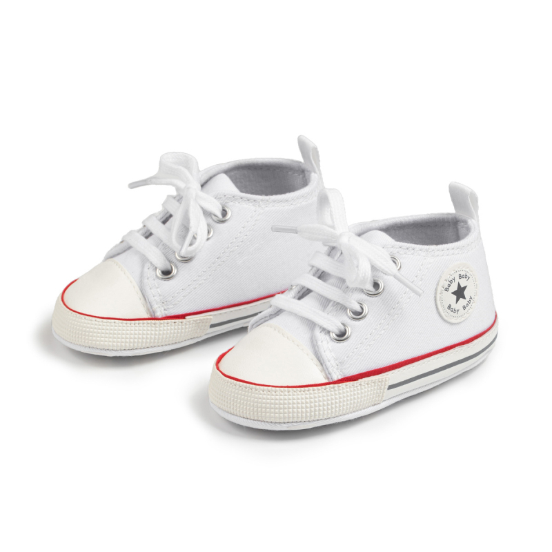 0-1 godina unisex platnene tenisice za bebe za prve korake, casual s mekanom potplatom, prozračne