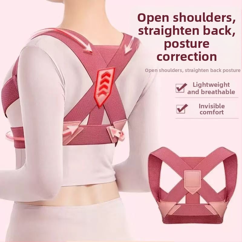 Pás na korekciu držania tela na chrbte, neviditeľný, unisex
