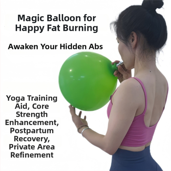 Magický balón na jógu pre spaľovanie tukov a brušné dýchanie — fitness doplnok