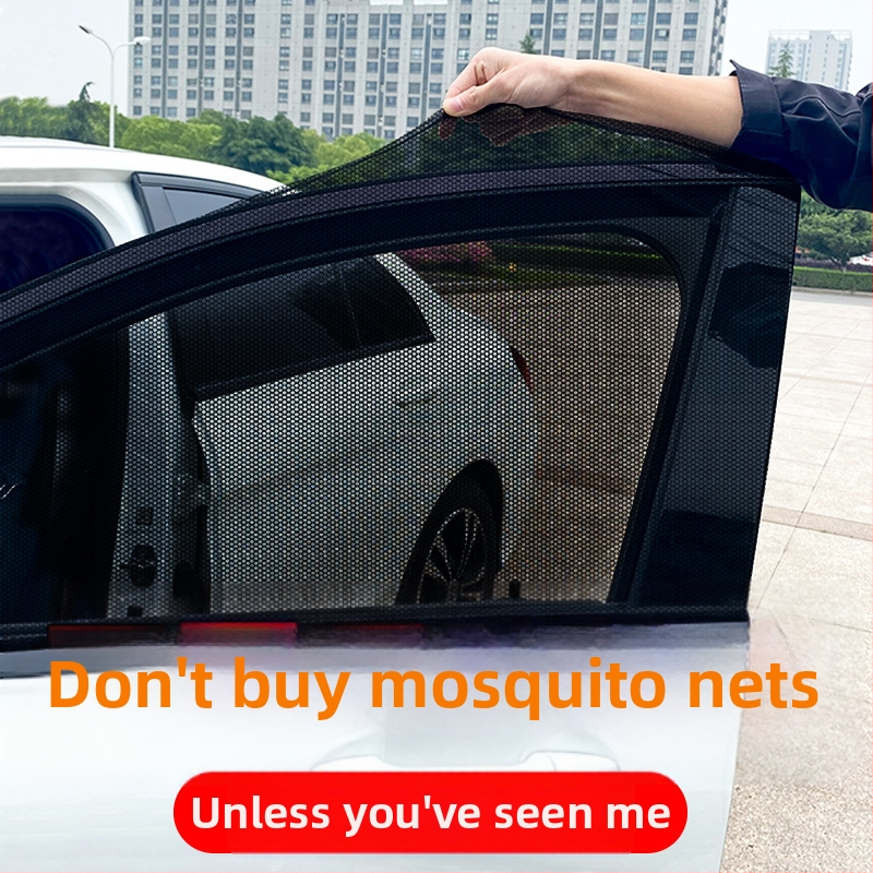 Automobilová sieť proti komárom na okno s tienidlom a ventiláciou