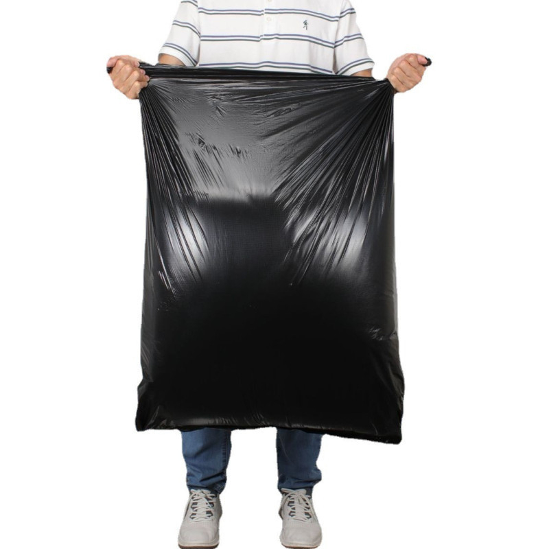 50L debeli vrećice za kante, veličina 80×100 cm, crne, PE, za komercijalnu upotrebu