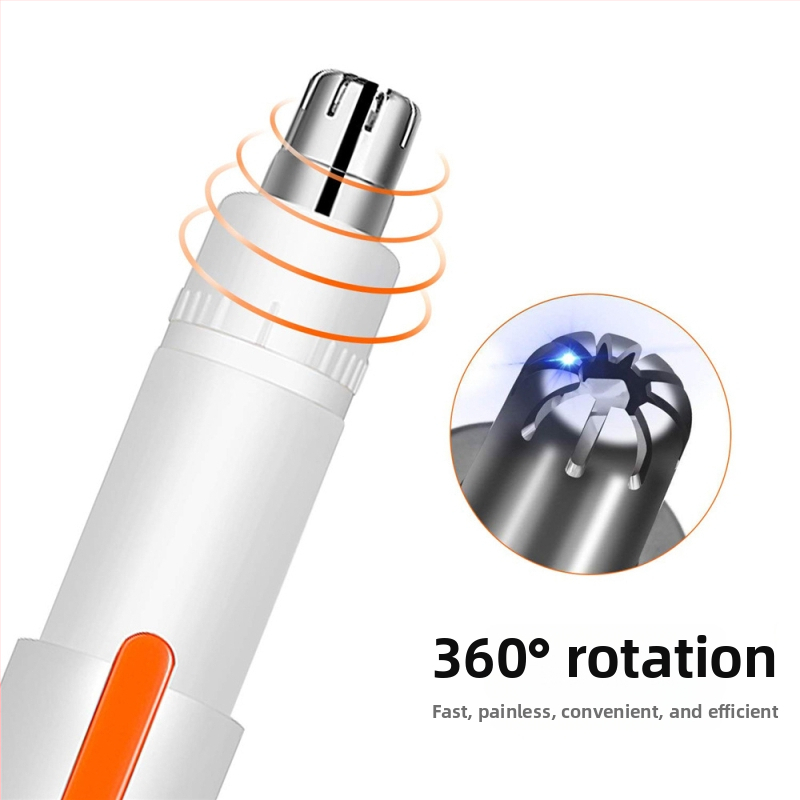 SHINON Nosový zastrihávač, USB nabíjateľný, prenosný elektrický zastrihávač