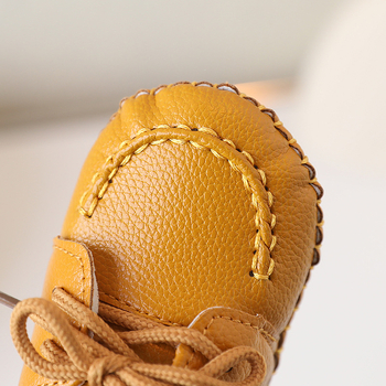 Unisex cipele za bebe i malu djecu 12-36 mjeseci, mekana potplata, gornji dio od PU umjetne kože, karikatura uzorak, vintage stil, vezanje sprijeda