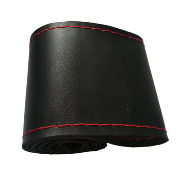 Finishing Dragon Universal Κάλυμμα τιμονιού με χειροποίητη ραφή, 38 cm, από τεχνητό δέρμα