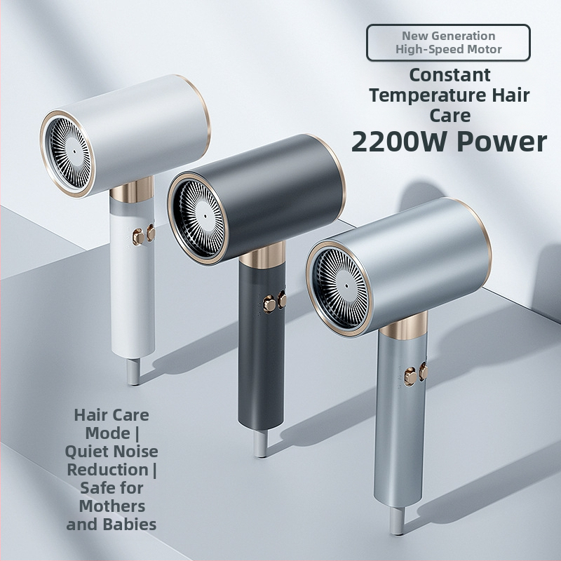 Mingyu ds55 sušič vlasov 2200W, vysokorýchlostný DC motor, studený/horúci vzduch, 4 rýchlosti, ochrana proti prehriatiu, UV lakovaný povrch, pevná rukoväť