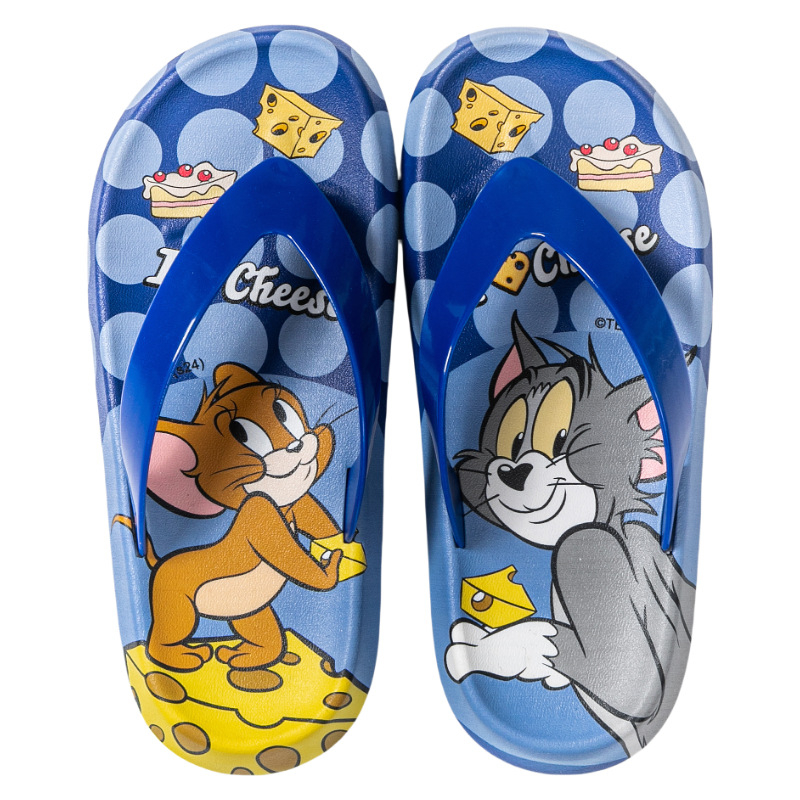 Dječje japanke Tom i Jerry, ljetne, protuklizne, PVC, za plažu i unutarnju uporabu
