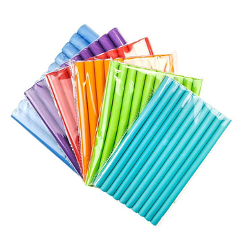 No-heat rod za spavanje za kovrče, gumeni materijal, toplinski izoliran, nježan prema kosi, dugotrajne velike valovi