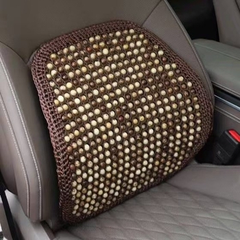 Auto lumbalna podrška – prozračni mrežasti jastuk za leđa, ručno tkan, punilo Bodhi sjemenke
