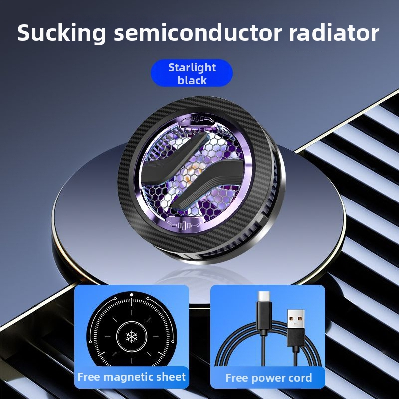 Sundasheng S23 trostupanjski magnetski hladnjak za telefon, tiho termoelektrično hlađenje, 15W visoka snaga