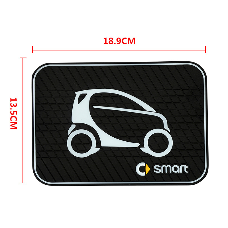 Silkonska protuklizna podloga za Mercedes-Benz Smart Fortwo, gumeni držač za telefon