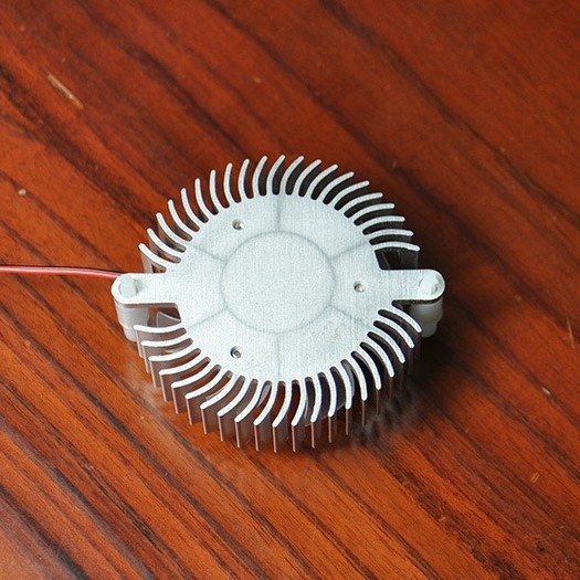 Csendes GPU hűtőventilátor, 5V/12V, 55 mm-es rögzítőfurattal