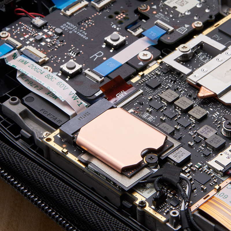 M.2 2230 SSD réz hűtő kézben tartható játékkonzolhoz SN740