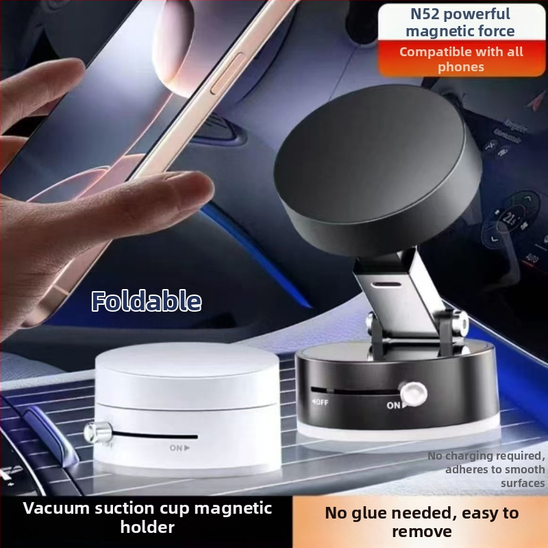 Držiak na telefón do auta s vakuovým magnetickým držiakom na navigáciu
