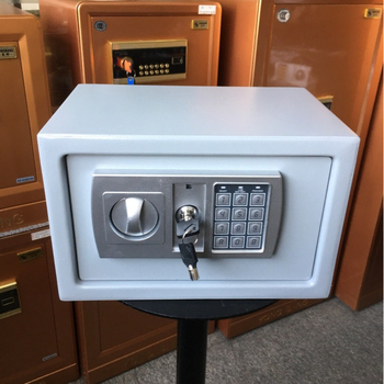 Seif electronic din oțel, rezistent la foc, pentru uz casnic, compact