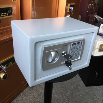 Seif electronic din oțel, rezistent la foc, pentru uz casnic, compact