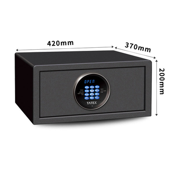 Seif electronic din oțel, compact, pentru casă, birou și hotel, cu parolă, anti-furt