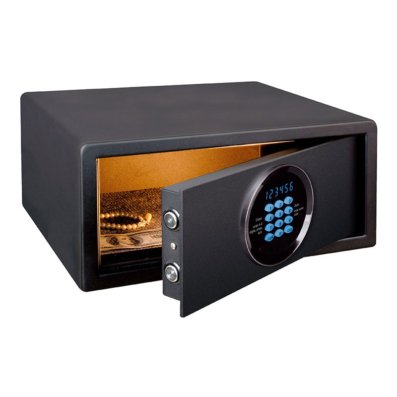 Seif electronic din oțel, compact, pentru casă, birou și hotel, cu parolă, anti-furt