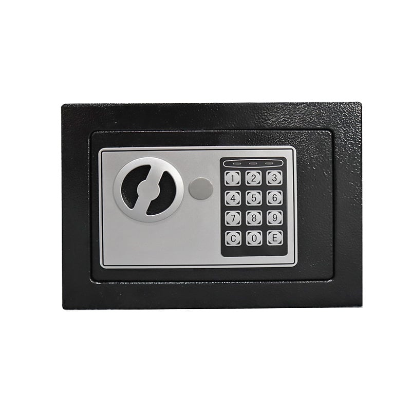 17E Seif electronic din oțel integral, cu cod, pentru uz casnic