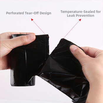 Prenosné hrubé vestové tašky na odpadky, jednorazové, pre reštaurácie, domácnosti a hotely
