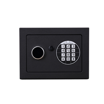 Seif electronic cu parolă, din oțel, compact, pentru uz casnic, anti-furt, dimensiuni 170×230×170 mm