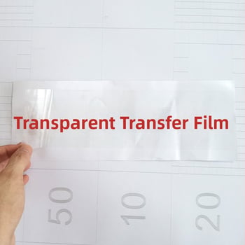 60 cm priehľadný transferný film a transferný papier pre grafiku áut a nápisy