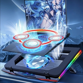 Ice Demon 9 Plus hlađenje za prijenosno računalo s RGB turbinskim ventilatorima