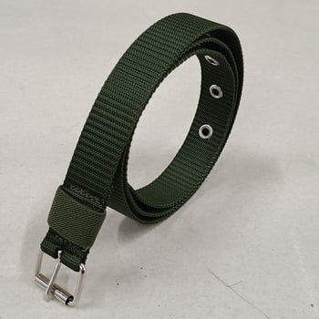 Curea vintage din pânză pentru femei cu cataramă din sârmă, curea elegantă și casual din nailon împletit pentru pantaloni, curea simplă și robustă cu cataramă