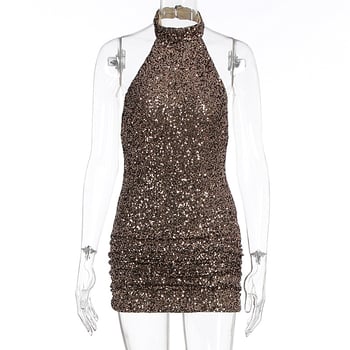 Rochie nouă cu paiete în stil european și american, primăvară/vară 2026, rochie sexy, slim, fără spate, pentru femei, foarte bine vândută, potrivită pentru comerțul transfrontalier.