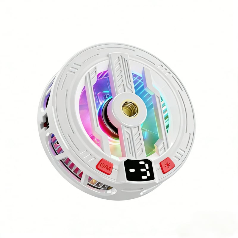 Răcitor pentru telefon cu clips magnetic, răcire pe bază de semiconductori, tehnologie Ice-Seal, pentru gaming și streaming, compatibil cu tablete.