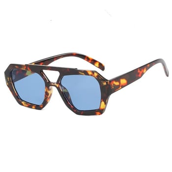 Ochelari de soare neregulați cu punte dublă transfrontalieră, stil european și american, ochelari de soare populari și la modă, ochelari de soare unici