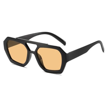 Ochelari de soare neregulați cu punte dublă transfrontalieră, stil european și american, ochelari de soare populari și la modă, ochelari de soare unici