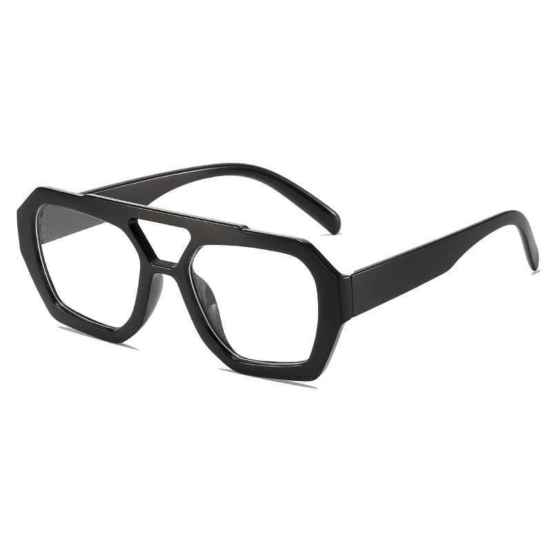 Ochelari de soare neregulați cu punte dublă transfrontalieră, stil european și american, ochelari de soare populari și la modă, ochelari de soare unici