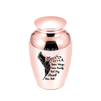 Urnă de incinerare 70*45 mm pentru cei dragi, rămășițe memoriale de animale de companie, pene, urnă de gâscă, bijuterii de incinerare.