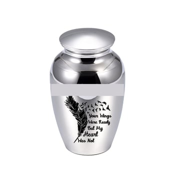 Urnă de incinerare 70*45 mm pentru cei dragi, rămășițe memoriale de animale de companie, pene, urnă de gâscă, bijuterii de incinerare.