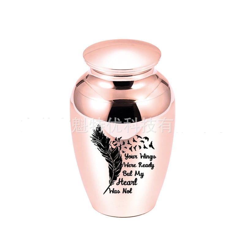 Urnă de incinerare 70*45 mm pentru cei dragi, rămășițe memoriale de animale de companie, pene, urnă de gâscă, bijuterii de incinerare.