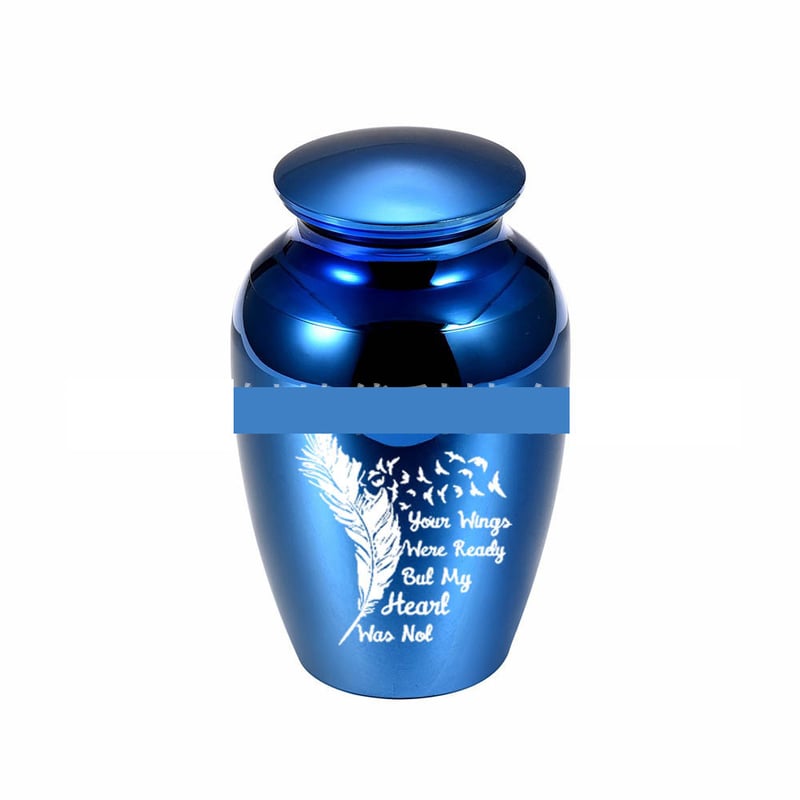 Urnă de incinerare 70*45 mm pentru cei dragi, rămășițe memoriale de animale de companie, pene, urnă de gâscă, bijuterii de incinerare.