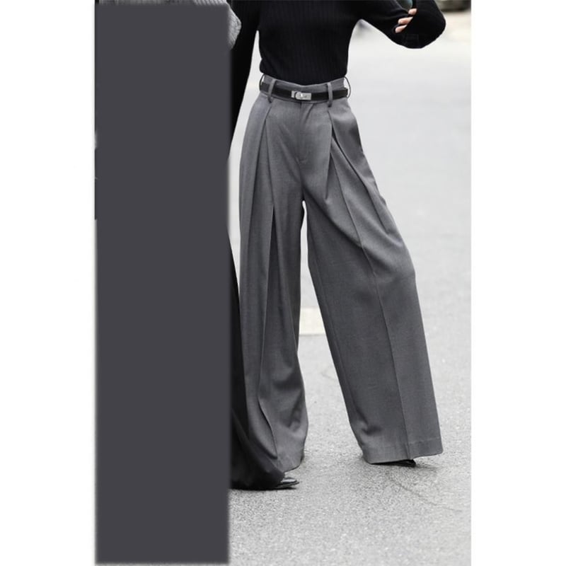 Pantaloni largi casual pentru femei, primăvară/toamnă 2026 - încrezători, versatili, cool, șic, care slăbesc și alungesc picioarele