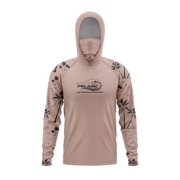 Costum de pescuit 2025 Gradient Pelagic UPF+50, respirabil, cu glugă și mâneci lungi, pentru pescuitul cu năluci artificiale