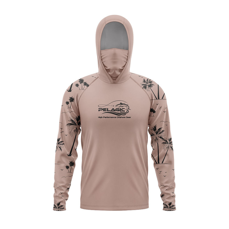 Costum de pescuit 2025 Gradient Pelagic UPF+50, respirabil, cu glugă și mâneci lungi, pentru pescuitul cu năluci artificiale