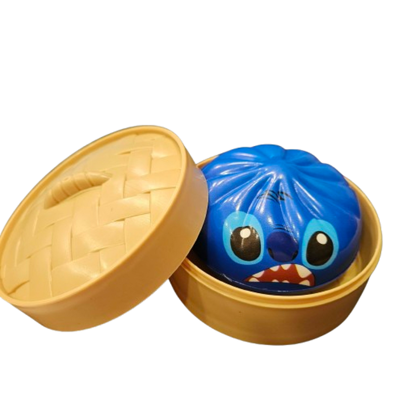 Играчка SQUISHY DUMPLING, Стич Мистериозна кутия, Мемори пяна, 10 см