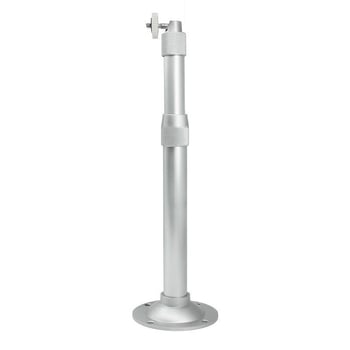Crna zidna nosač za kamere i projektore, univerzalno aluminijsko legura, 360° rotacija, kompaktan oblik
