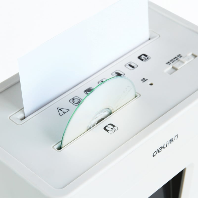 Deli 9927 Kompaktni prenosni električni usitnjivač papira za kućnu i uredsku upotrebu