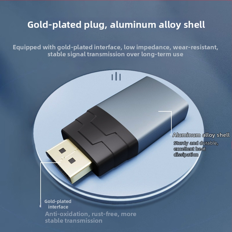 DP na HDMI adaptér 4K60Hz prevodník pre monitory a projektory