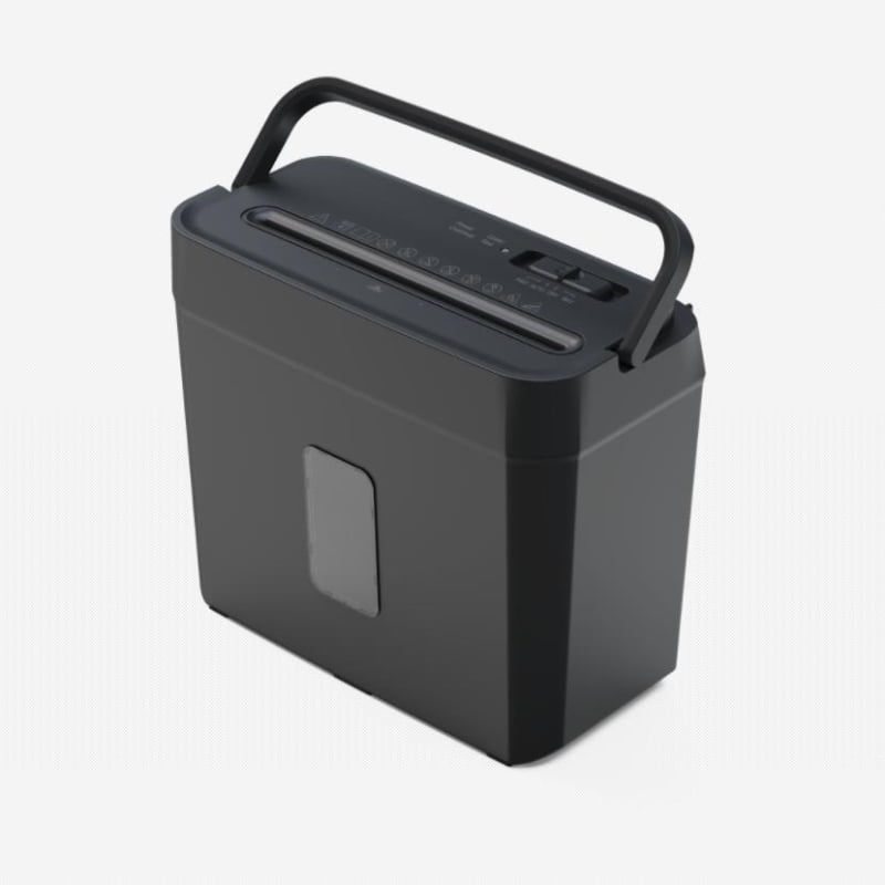 OS402 Kućni električni shredder za dokumente, prijenosni uredski shredder za papir do 5 listova, stolni razred 4