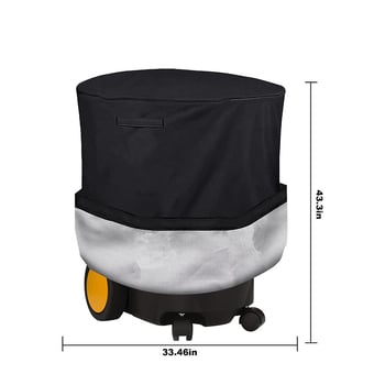 Vanjski zaštitni pokrov za električni usitnjivač drveta