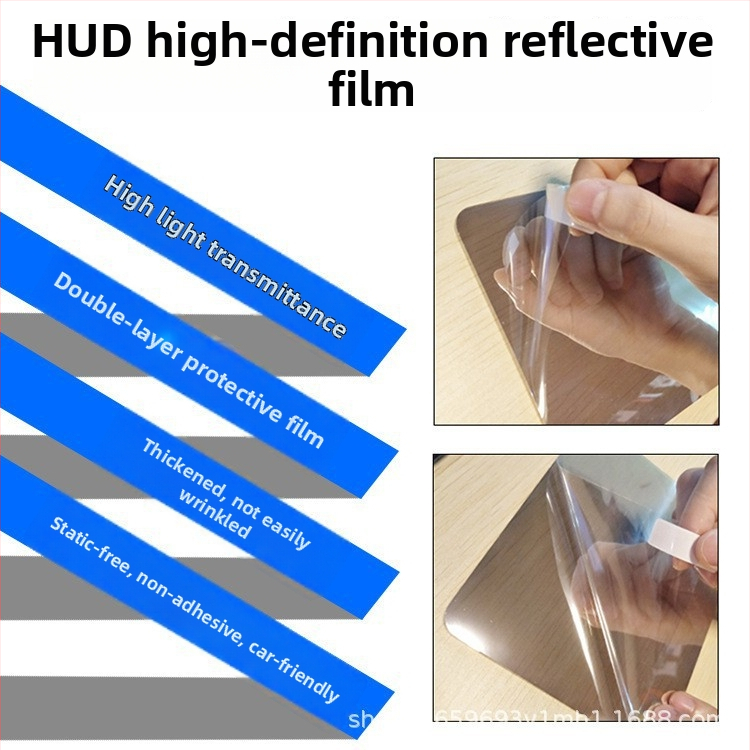 Ochranný film pre HUD displej v aute – Reflexný HD projekčný film