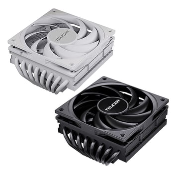 UT75-8 CPU hladnjak s 8 toplinskih cijevi, bakar-aluminijski spoj, zračno hlađenje, tih rad