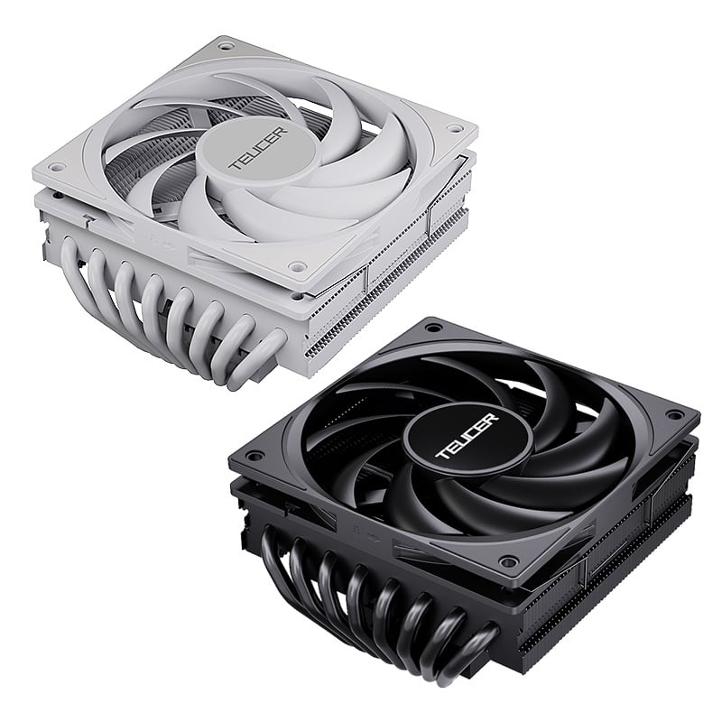UT75-8 CPU hladnjak s 8 toplinskih cijevi, bakar-aluminijski spoj, zračno hlađenje, tih rad
