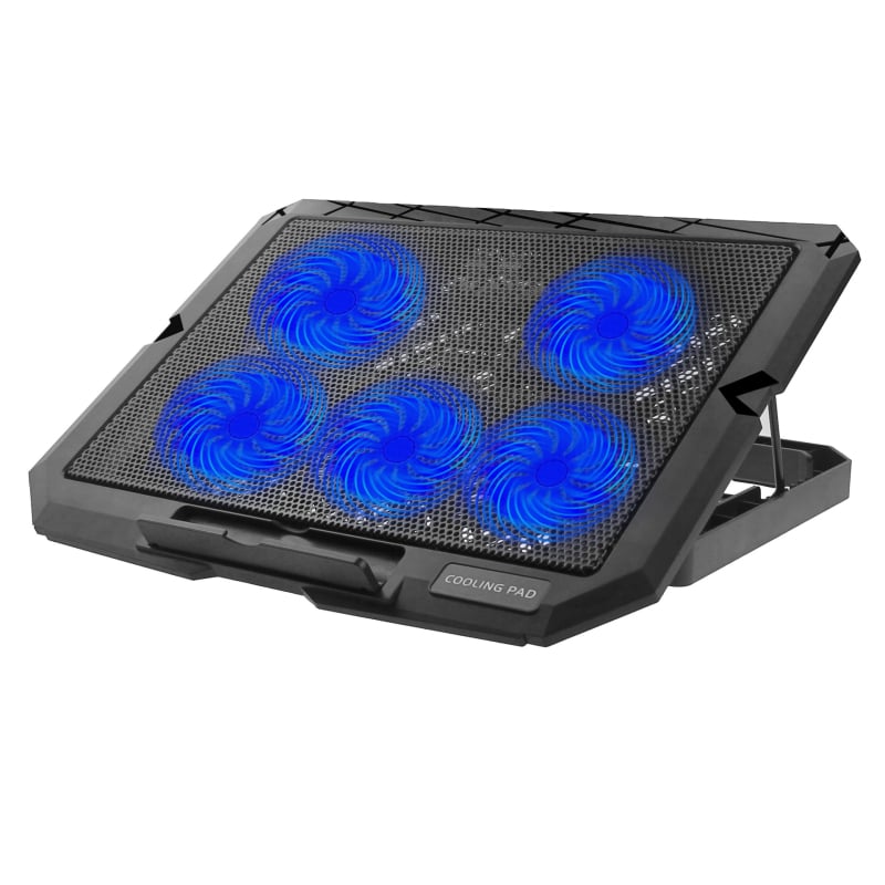 Extra Cool X5 hladnjak za prijenosno računalo s 7 razina podešavanja brzine ventilatora i tiha baza